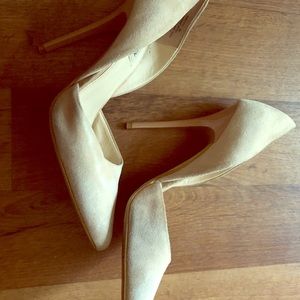 Tan/cream heels